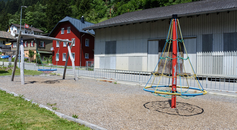 Spielplatz im Dorf